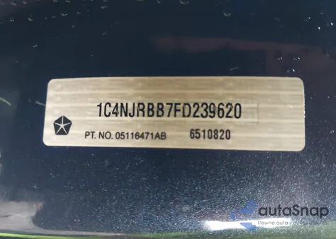 2015 Jeep Patriot Sport z USA, uszkodzony, nr VIN 1C4NJRBB7FD239620